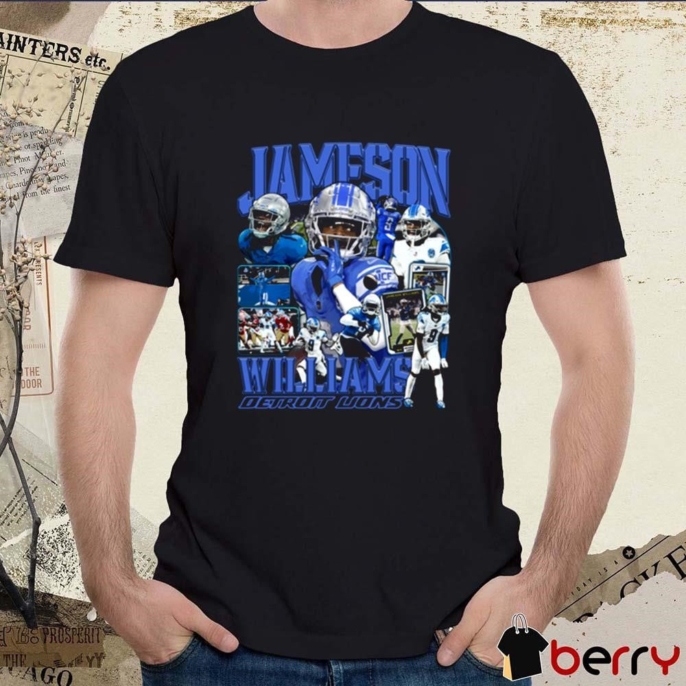 WAYMO Jameson Williams Detroit Lions Graphic t-shirt