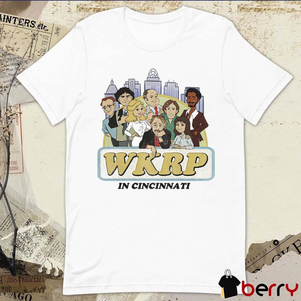 WKRP in Cincinnati Cast Drawing 2024 t-shirt