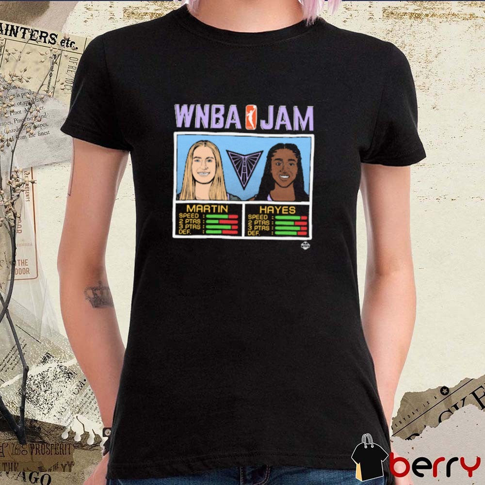 WNBA Jam Golden State Valkyries Valkyries Martin And Hayes t-shirt