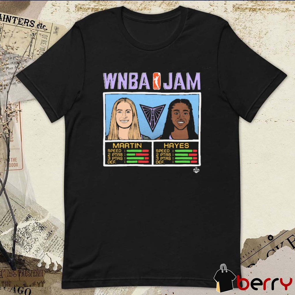 WNBA Jam Golden State Valkyries Valkyries Martin And Hayes t-shirt