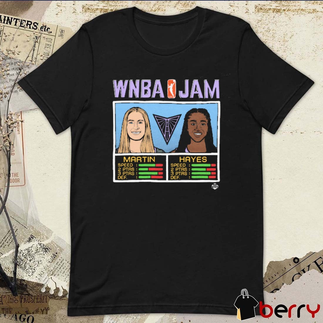 WNBA Jam Golden State Valkyries Valkyries Martin And Hayes t-shirt