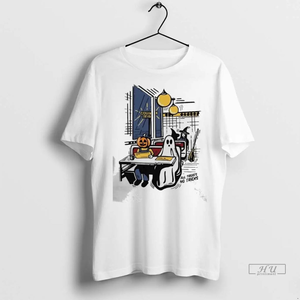 Official Waffle House Halloween 2025 Ladies T Shirt