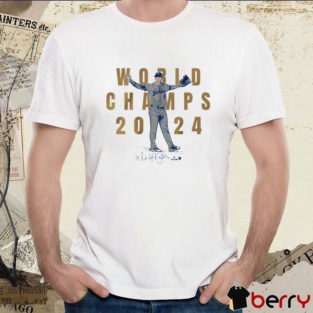 Walker Buehler The Final Out Los Angeles Dodgers MLB Signature t-shirt