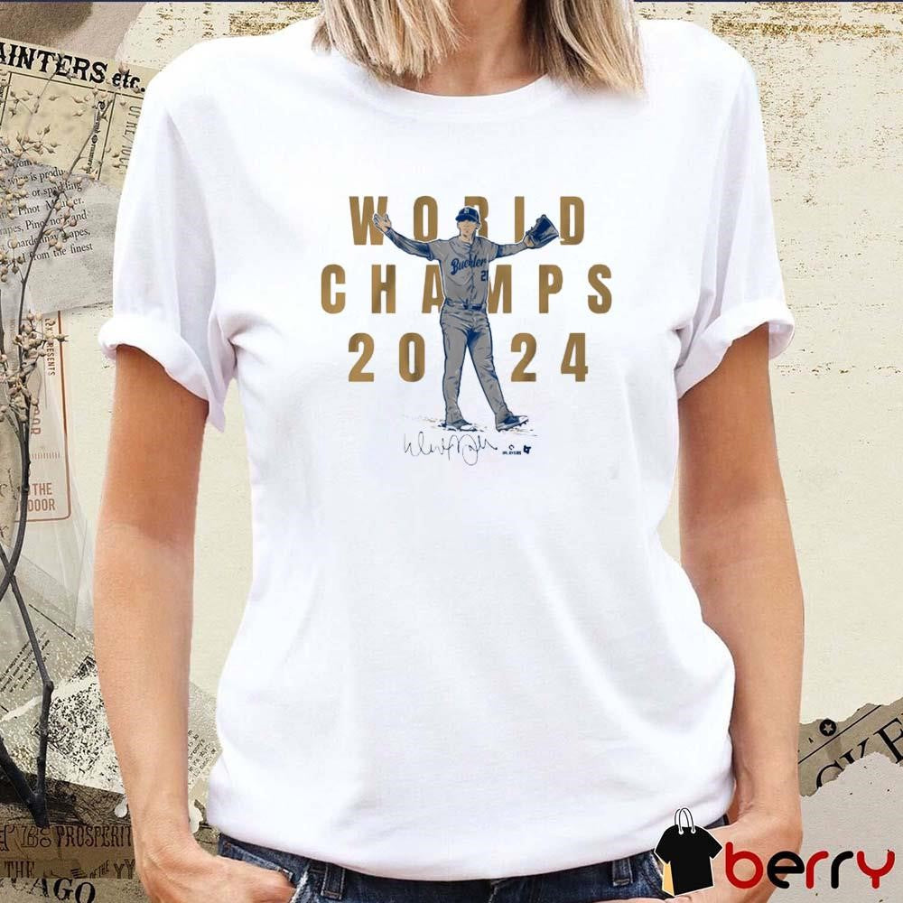Walker Buehler The Final Out Los Angeles Dodgers MLB Signature t-shirt