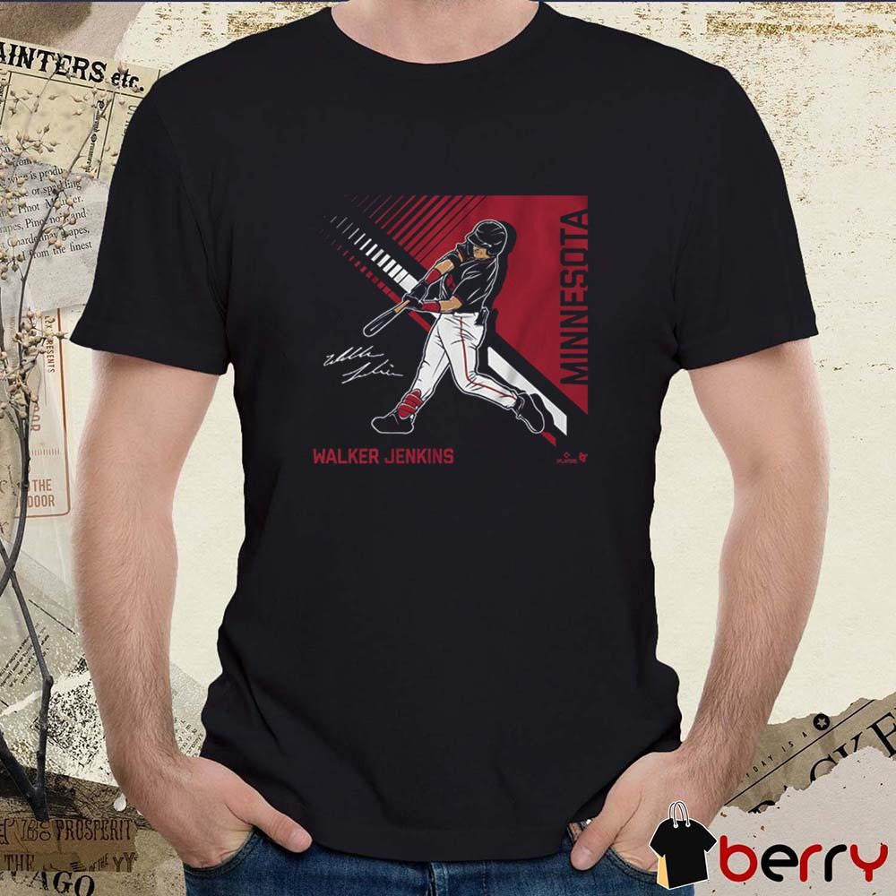 Walker Jenkins Superstar Pose 2.0 Minnesota Twins MLB Baseball 2025 Signature Graphic t-shirt