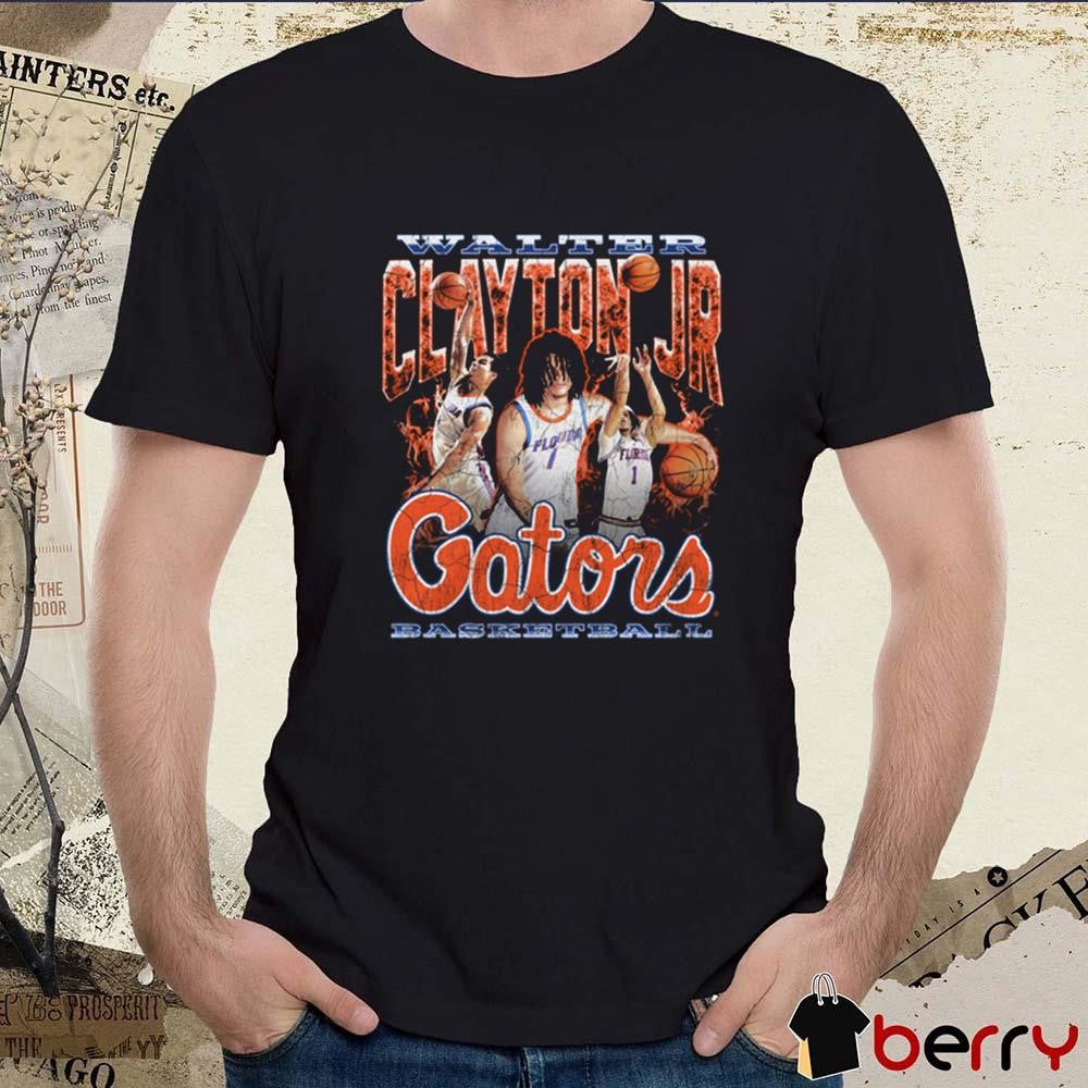 Walter Clayton Jr. Florida Gators Basketball 90s Graphic t-shirt