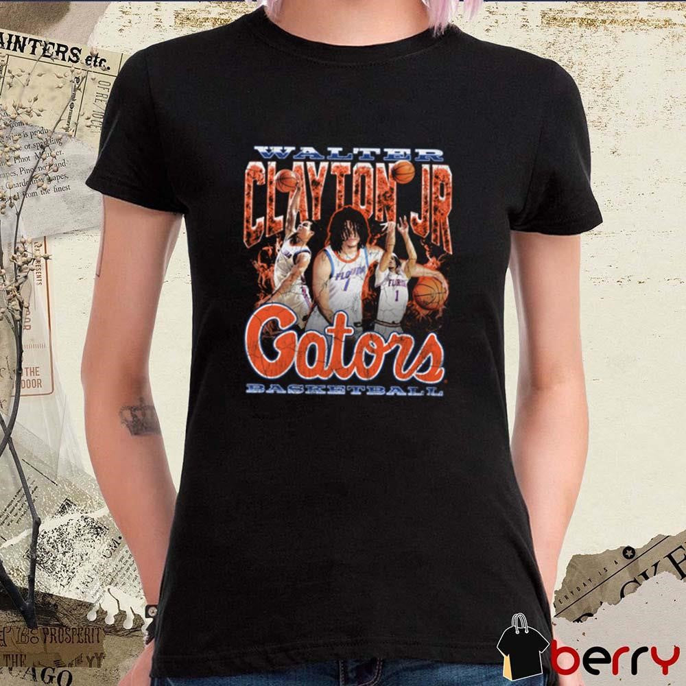 Walter Clayton Jr. Florida Gators Basketball 90s Graphic t-shirt