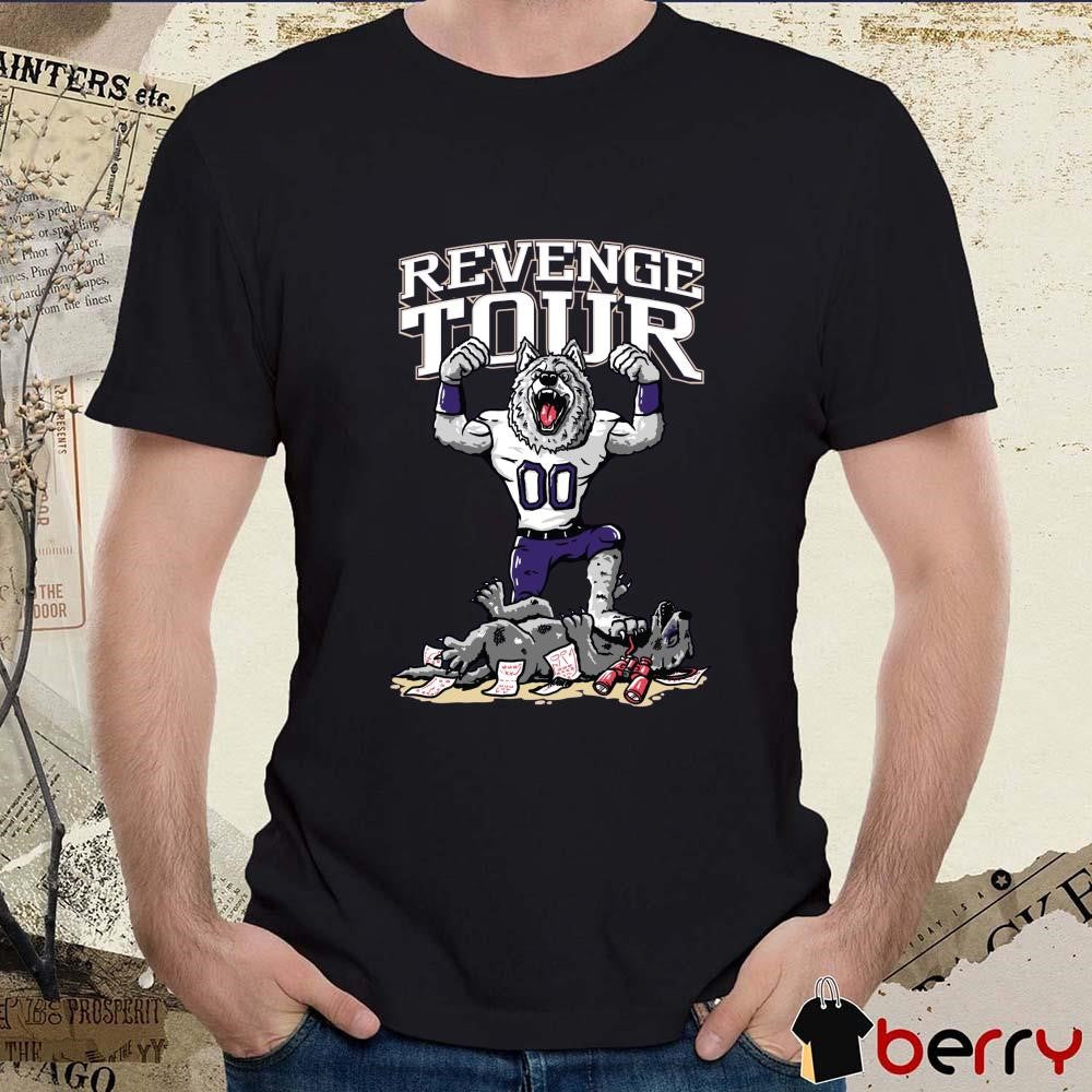 Washington Huskies Vs Michigan Wolverines WAS Revenge Tour t-shirt