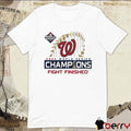 Washington Nationals 2024 World Series Champions Fight Finished Locker Room t-shirt