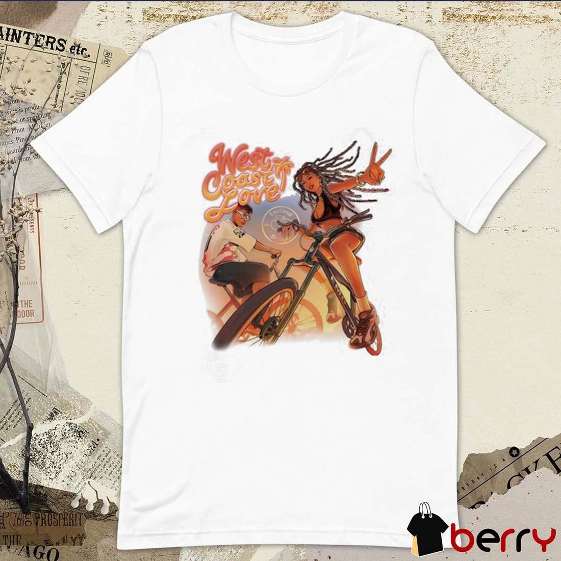 West Coast Love Exclusive 5 Year Anniversary New t-shirt