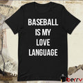 Whitney Berge Wearing Baseball Is My Love Language t-shirt