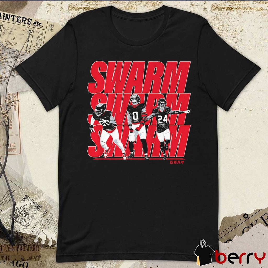 Will Anderson Jr, Azeez Al-Shaair, and Derek Stingley Jr Swarm Houston Texans t-shirt
