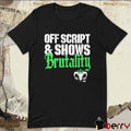 Will Ospreay – Off Script And Shows Brutality Vintage AEW t-shirt