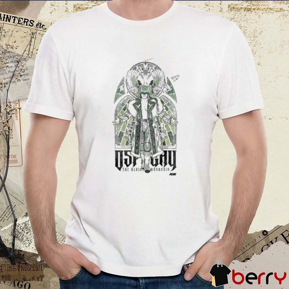 Will Ospreay – The Aerial Assassin AEW Revolution 2025 t-shirt