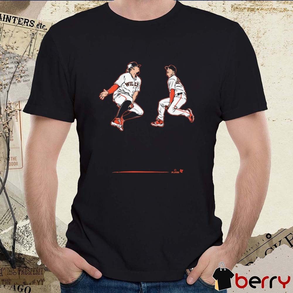 Willy Adames and Mike Yastrzemski Mad Hops San Francisco Giants MLB t-shirt