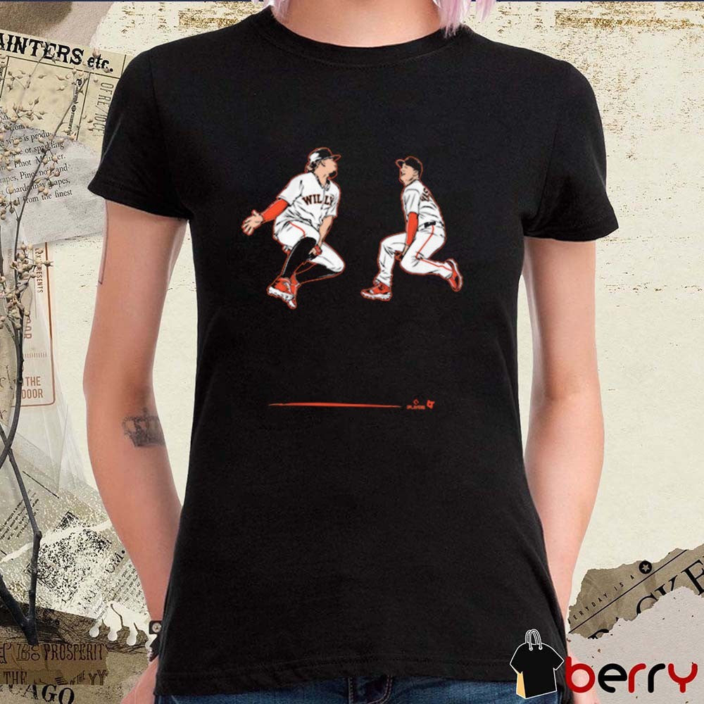 Willy Adames and Mike Yastrzemski Mad Hops San Francisco Giants MLB t-shirt