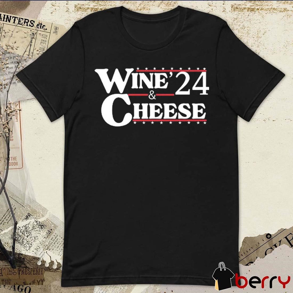 Wine And Cheese ’24 Emotional Club t-shirt