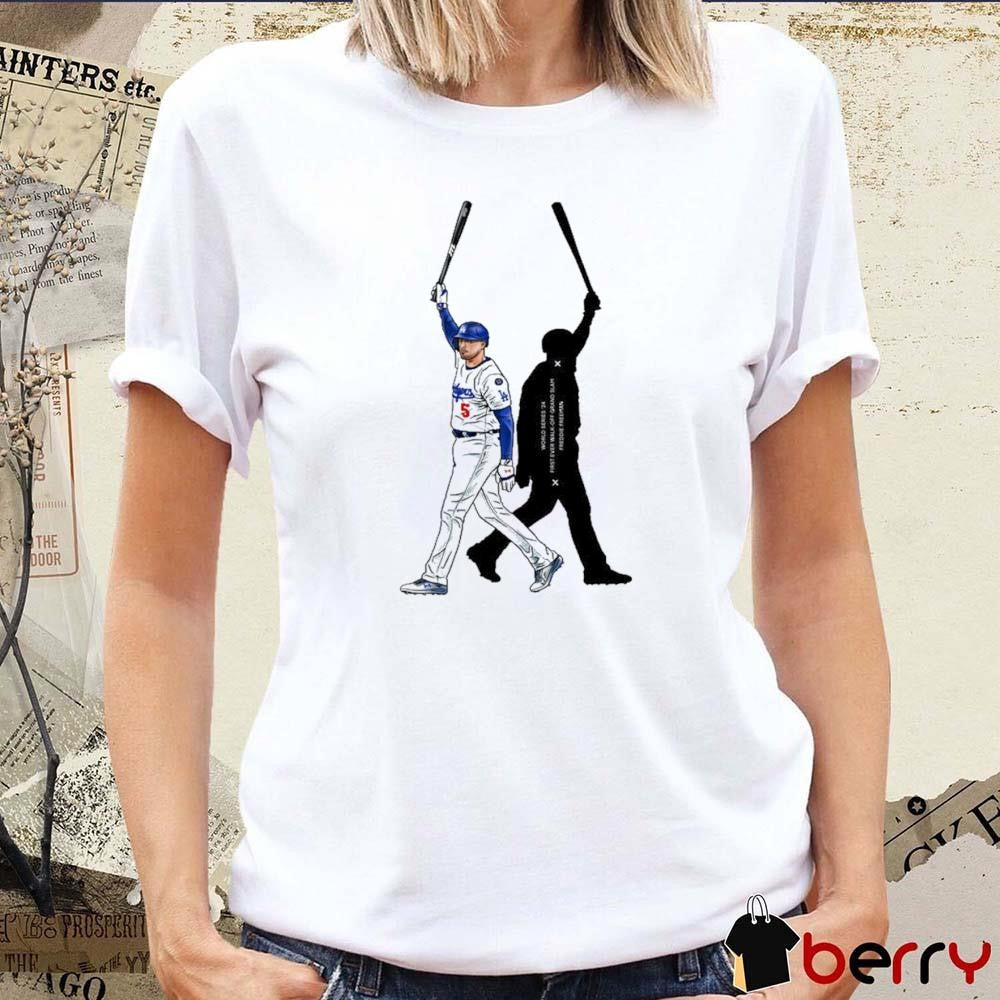 World Series 2024 First Ever Walk-Off Grand Slam Freddie Freeman Los Angeles Dodgers t-shirt