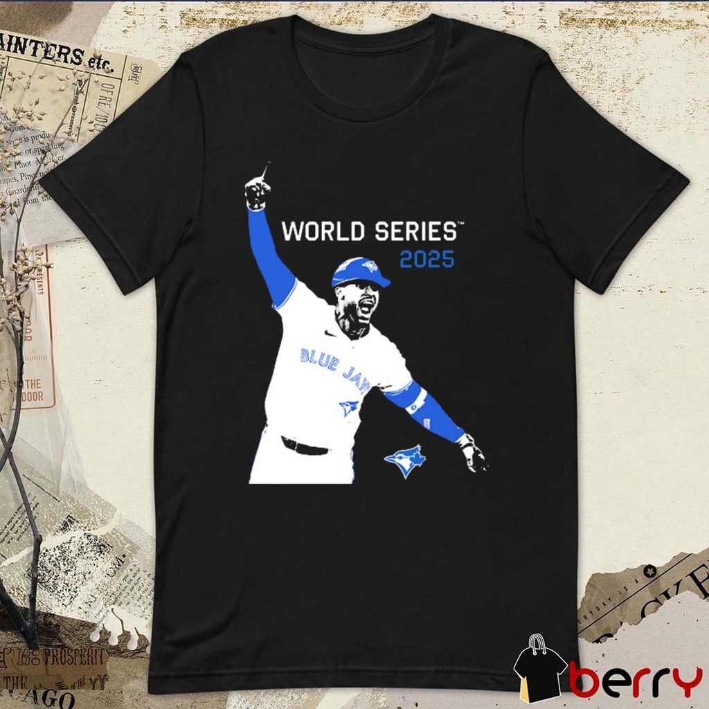 World Series 2025 George Springer Toronto Blue Jays MLB Fanart t-shirt