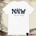 Yesjulz Wearing Never Not Working t-shirt