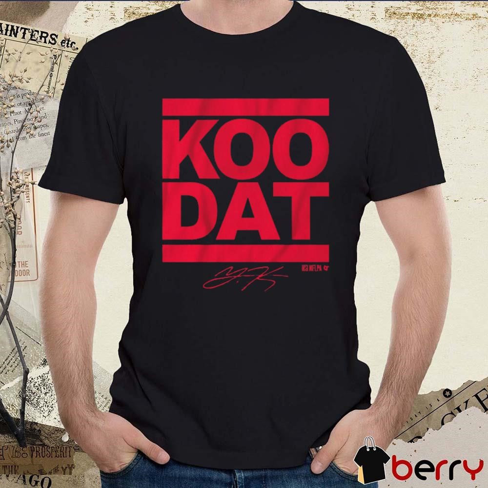 Younghoe Koo Koo Dat Atlanta Falcons Signature t-shirt