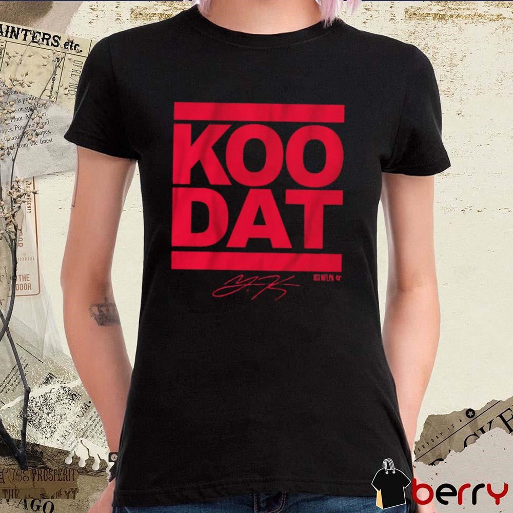 Younghoe Koo Koo Dat Atlanta Falcons Signature t-shirt