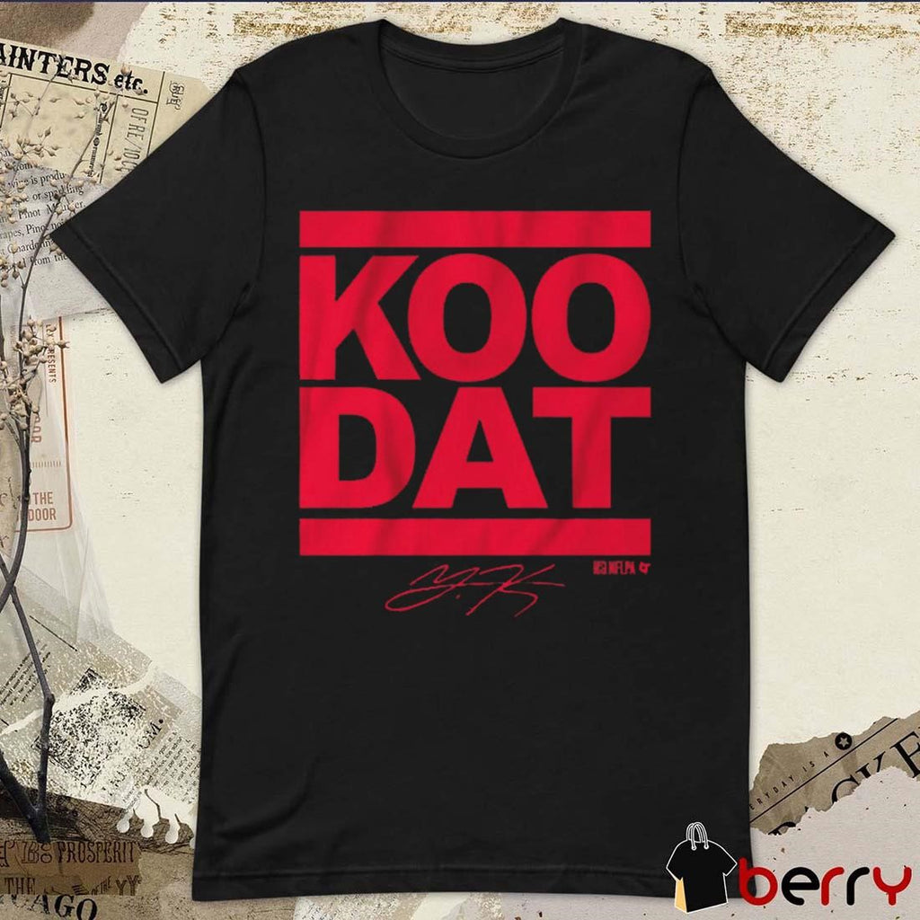 Younghoe Koo Koo Dat Atlanta Falcons Signature t-shirt