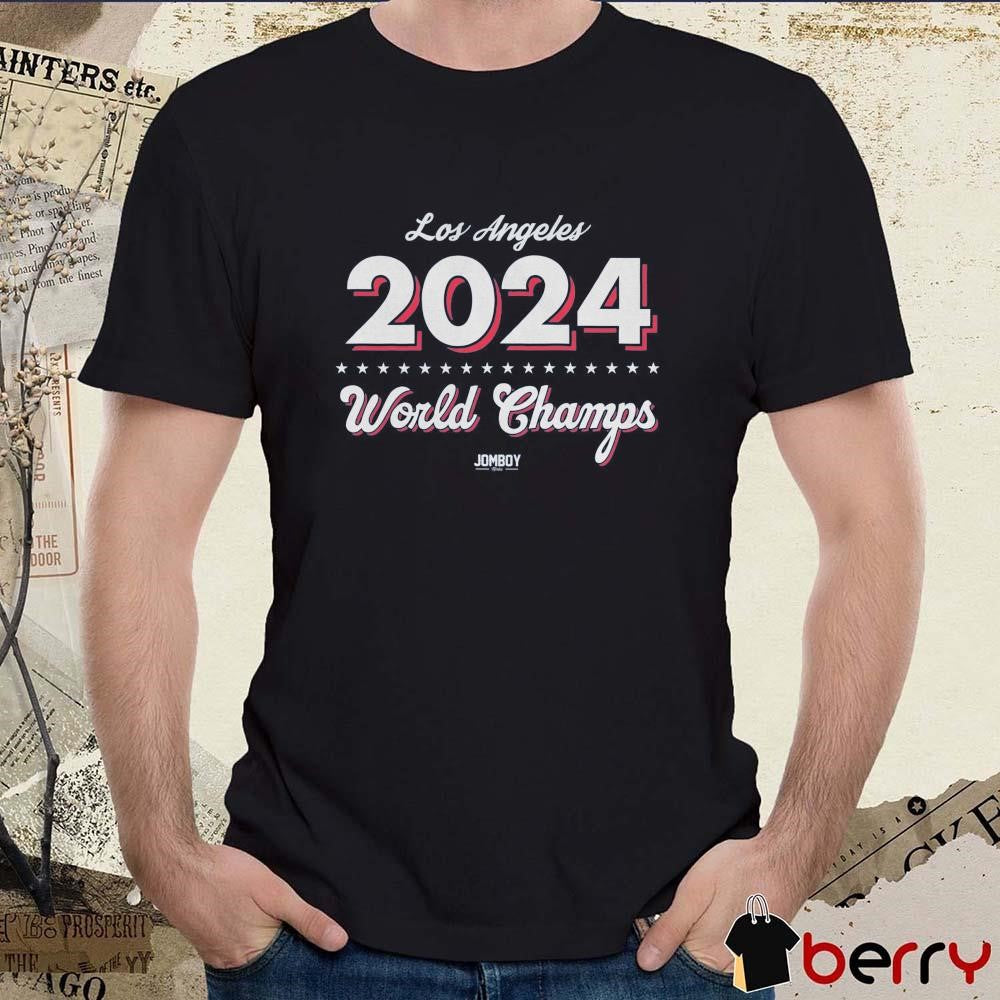 Your 2024 World Champs Los Angeles Dodgers MLB t-shirt