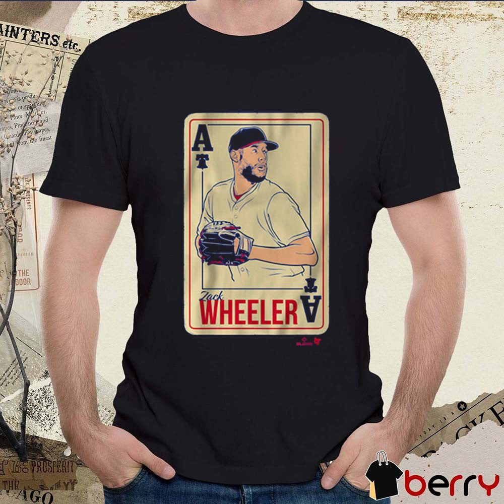 Zack Wheeler Philly Ace Philadelphia Phillies MLB Baseball 2025 t-shirt