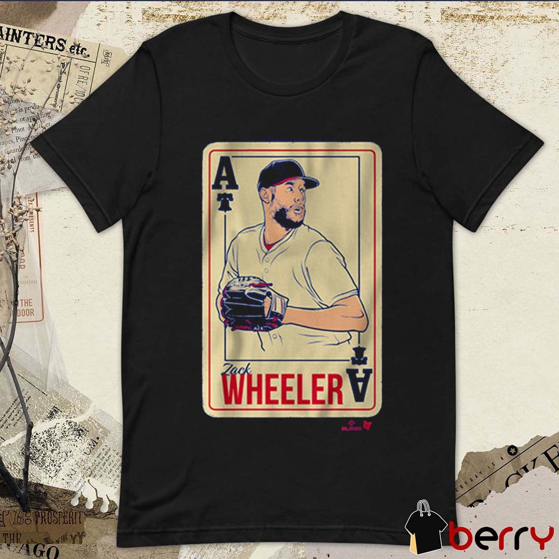 Zack Wheeler Philly Ace Philadelphia Phillies MLB Baseball 2025 t-shirt