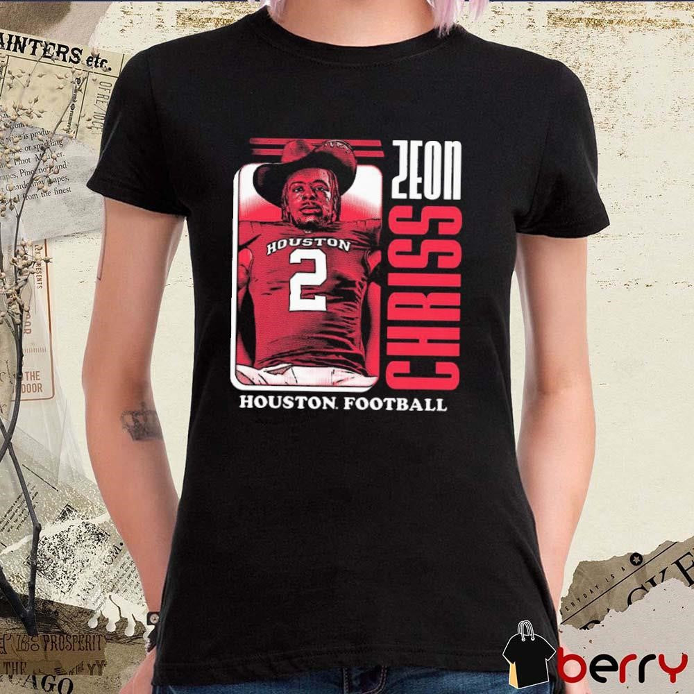 Zeon Chriss Houston Cougars Football Graphic t-shirt