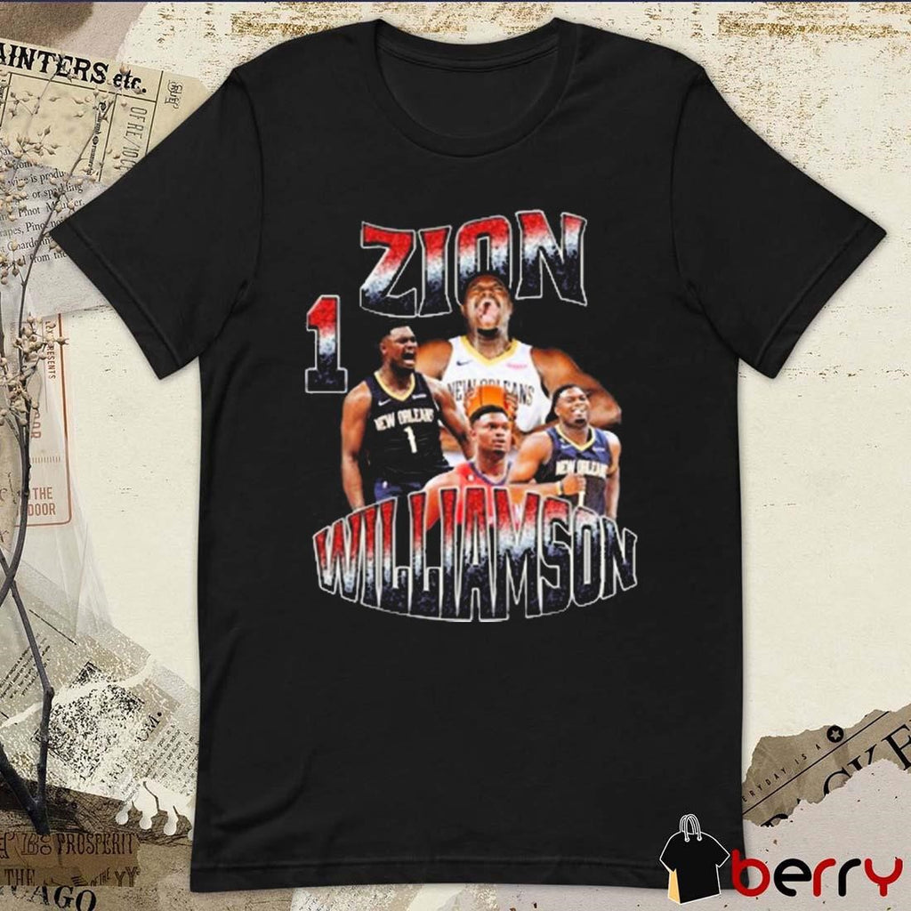 Zion Williamson #1 New Orleans Pelicans Graphic t-shirt
