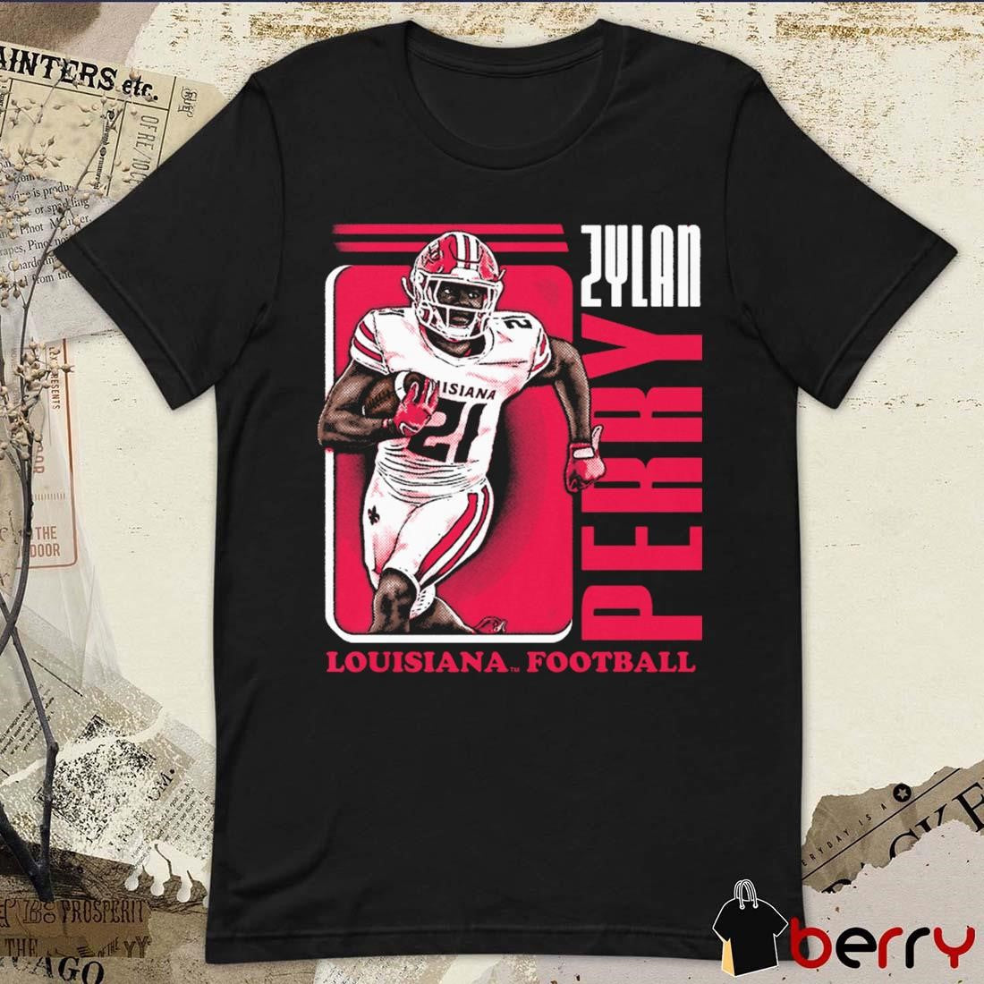 Zylan Perry Louisiana Ragin’ Cajuns Football Classics t-shirt