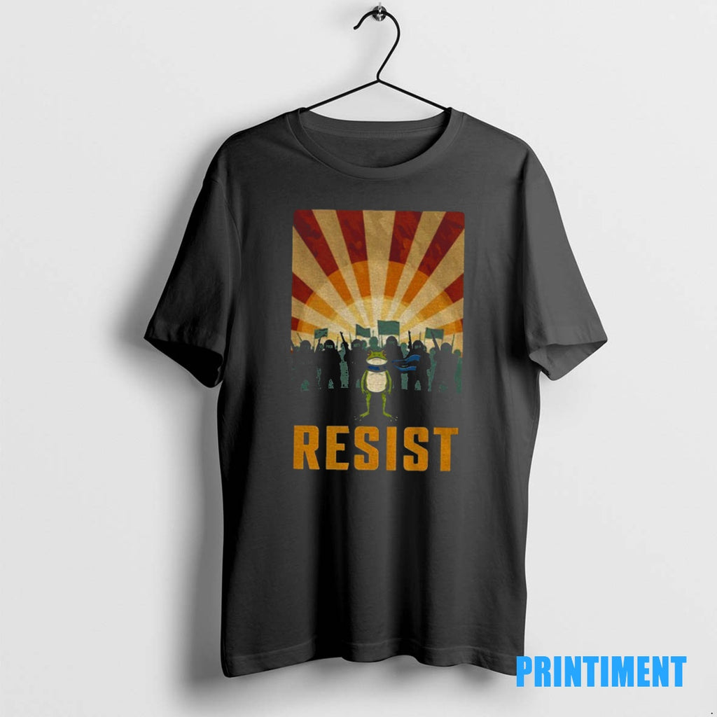Official Activists Political Statement Resist Portland Frog T Shirt Cwlmty Tee Sweater