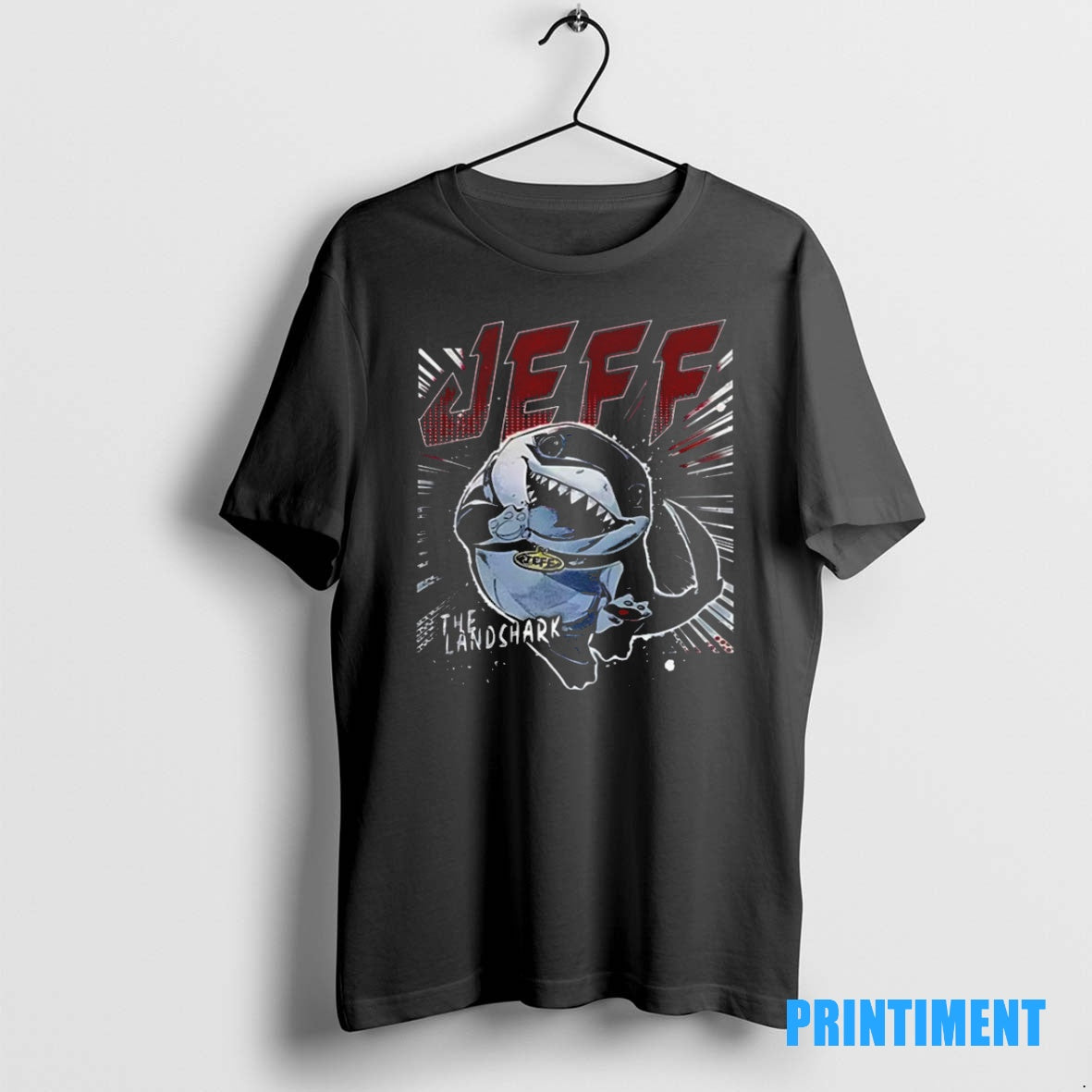 Official Jeff The Land Shark T Shirt Qfy99f Tee Sweater