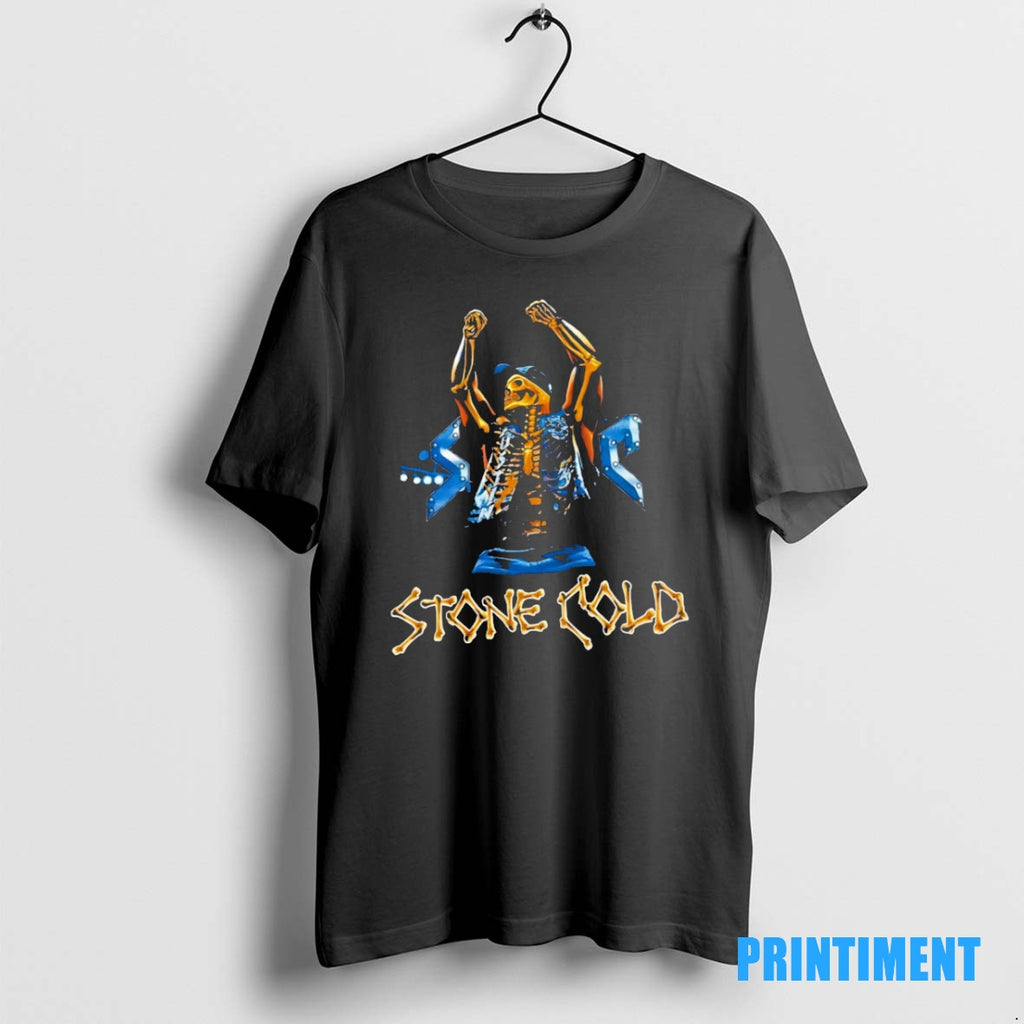 Official Stone Cold X Ray Skeleton T Shirt Ahgrrf Tee Sweater