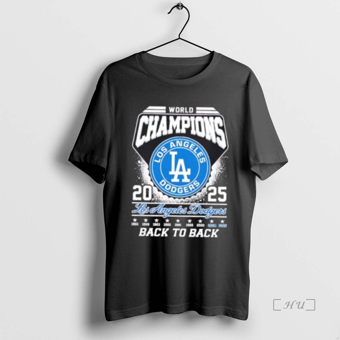 Officials 2025 World Series Champions Los Angeles Dodgers Back To Back Premium T Shirt Sweater