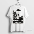 Officials Alien Abduction I Want To Leave Tee Shirt Sweater