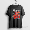 Officials Annual North Pole Rodeo Western Christmas Cowboy Santa Premium T Shirt Sweater