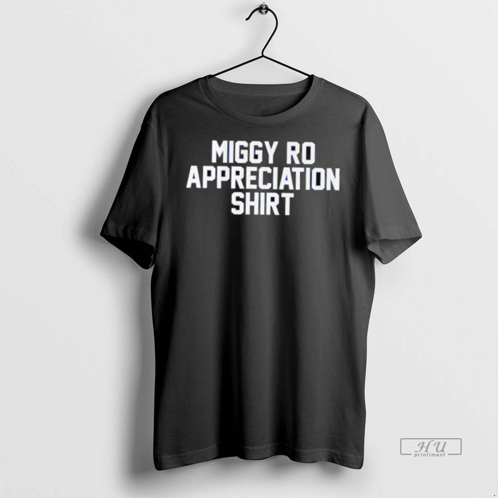 Officials Awesome La Dodgers Miguel Rojas Appreciation Premium Tee Shirt Sweater