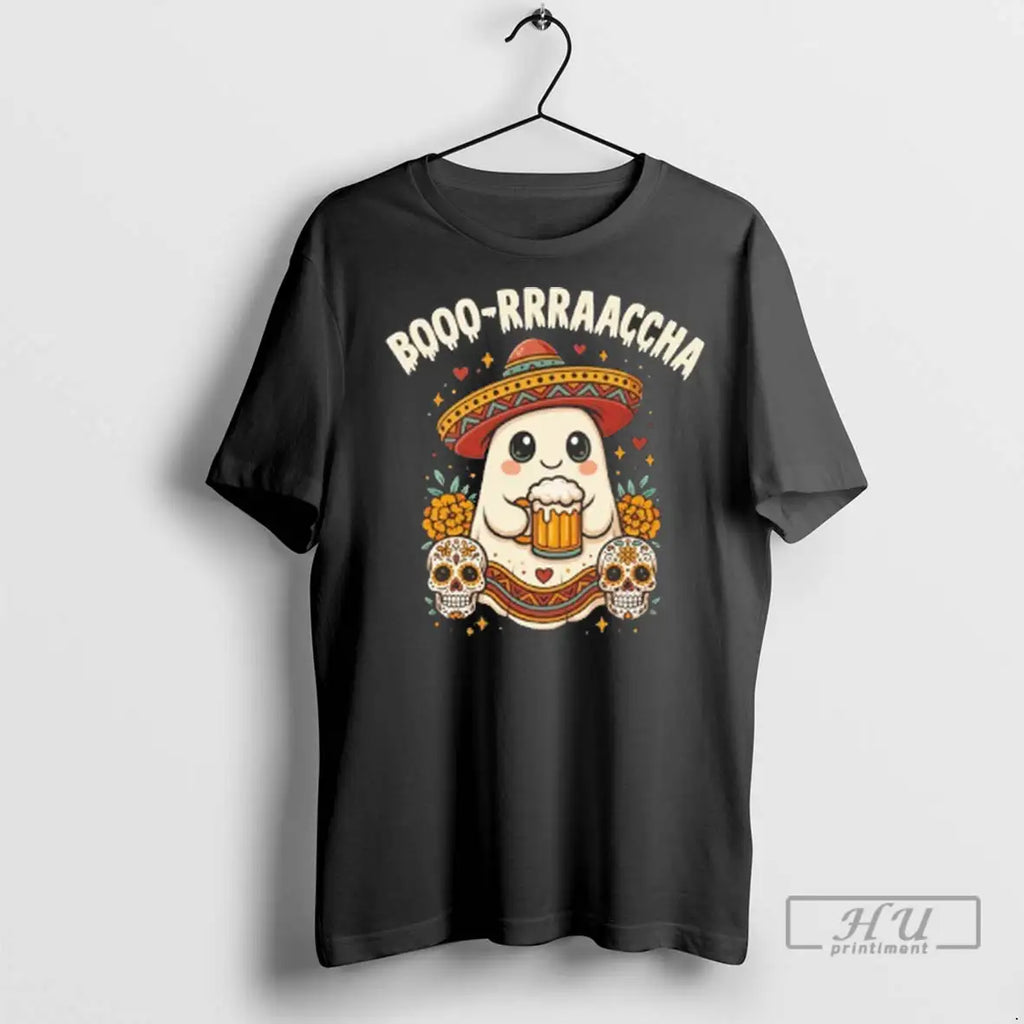 Officials Boo Rracha Ghost Halloween T Shirt