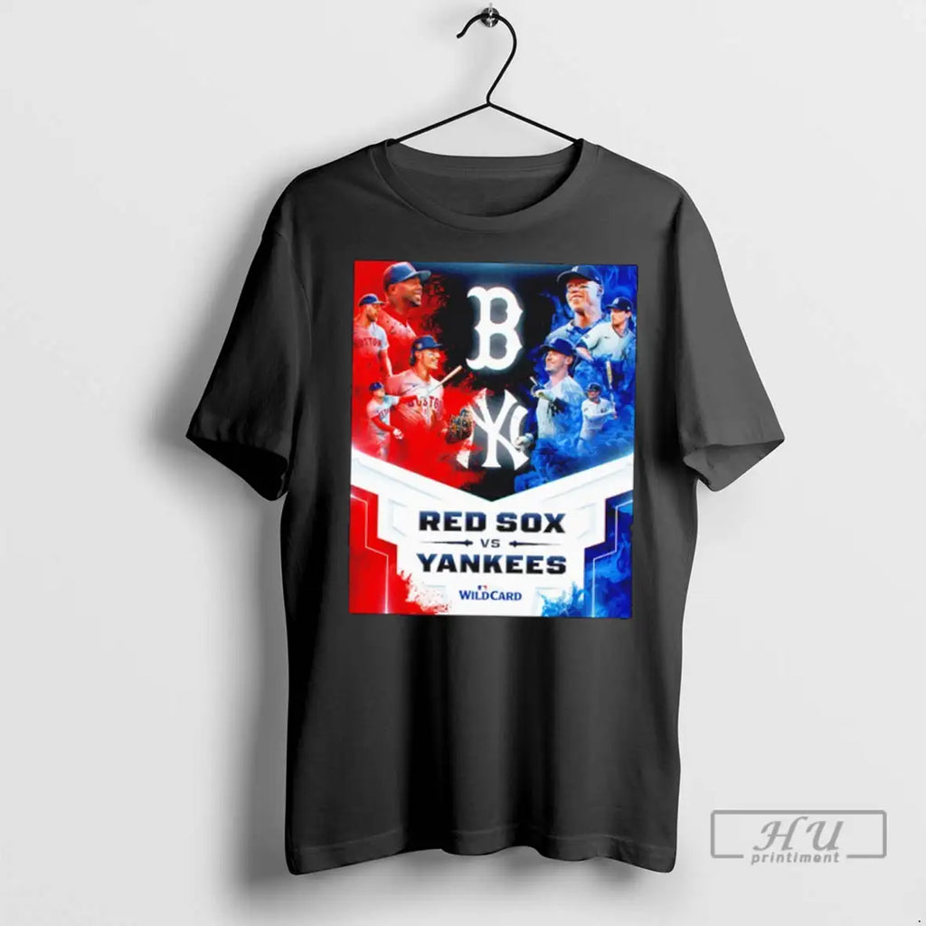 Officials Boston Red Sox Vs New York Yankees 2025 Wild Card T Shirt