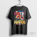 Officials Brisbane Lions Afl Grand Final Premiers 2025 Mascot T Shirt