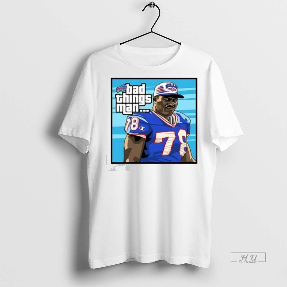 Officials Bruce Smith Bad Things Man Ceramic Ceramic And Classic Dad Cap Tee Shirt Sweater