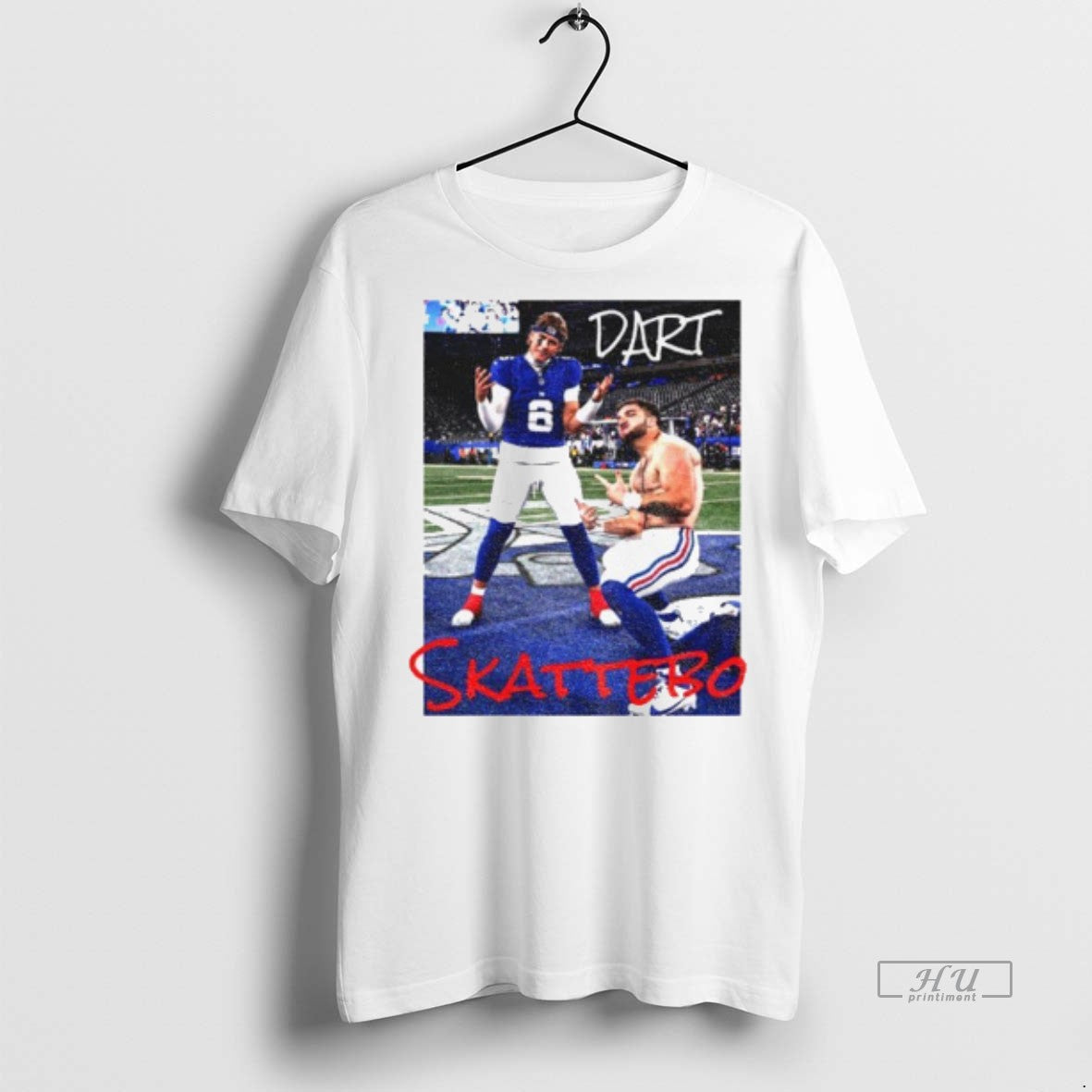 Officials Cameron Skattebo X Jaxson Dart Graphic Tee Shirt Sweater
