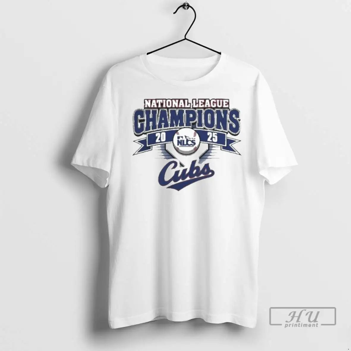 Officials Chicago Cubs 2025 National League Champions Champions Ladies T Shirt