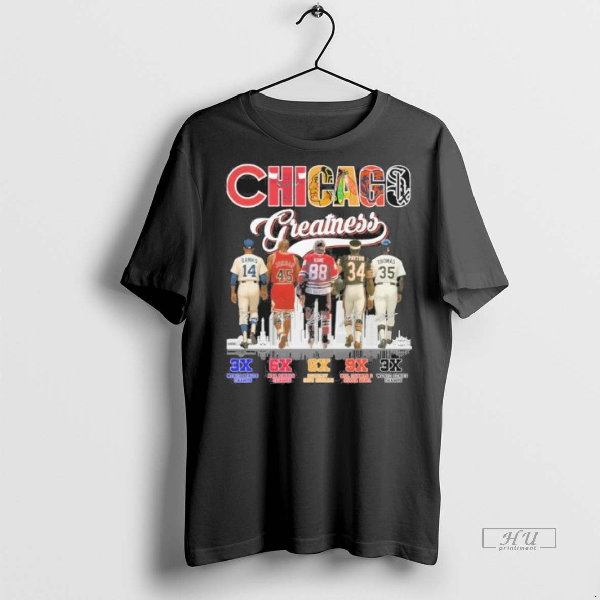 Officials Chicago Sports Teams Players Greatness Premium Tee Shirt Sweater