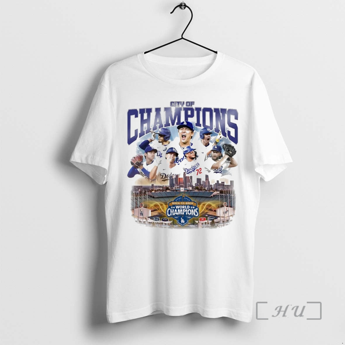 Officials City Of Champions La Dodgers 2025 World Champions Premium T Shirt Sweater