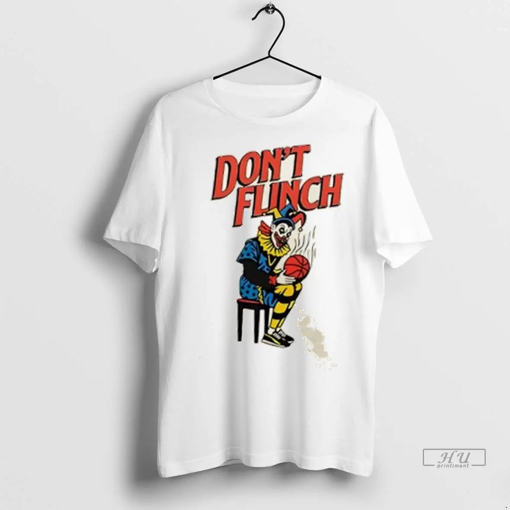 Officials Clown Indiana Fever Dont Flinch 2 Sided T Shirt