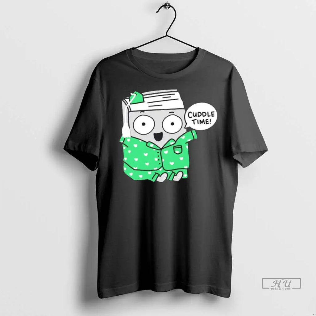 Officials Cozy Bookish Cuddle Time T Shirt